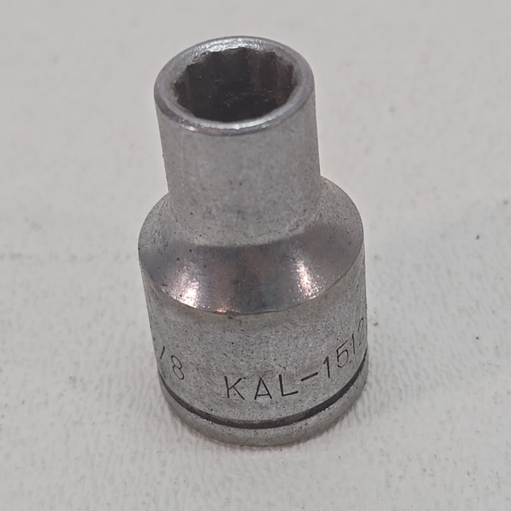 KAL USA‎ 3/8" 12pt 1/2" DRIVE SOCKET VINTAGE HAND TOOL